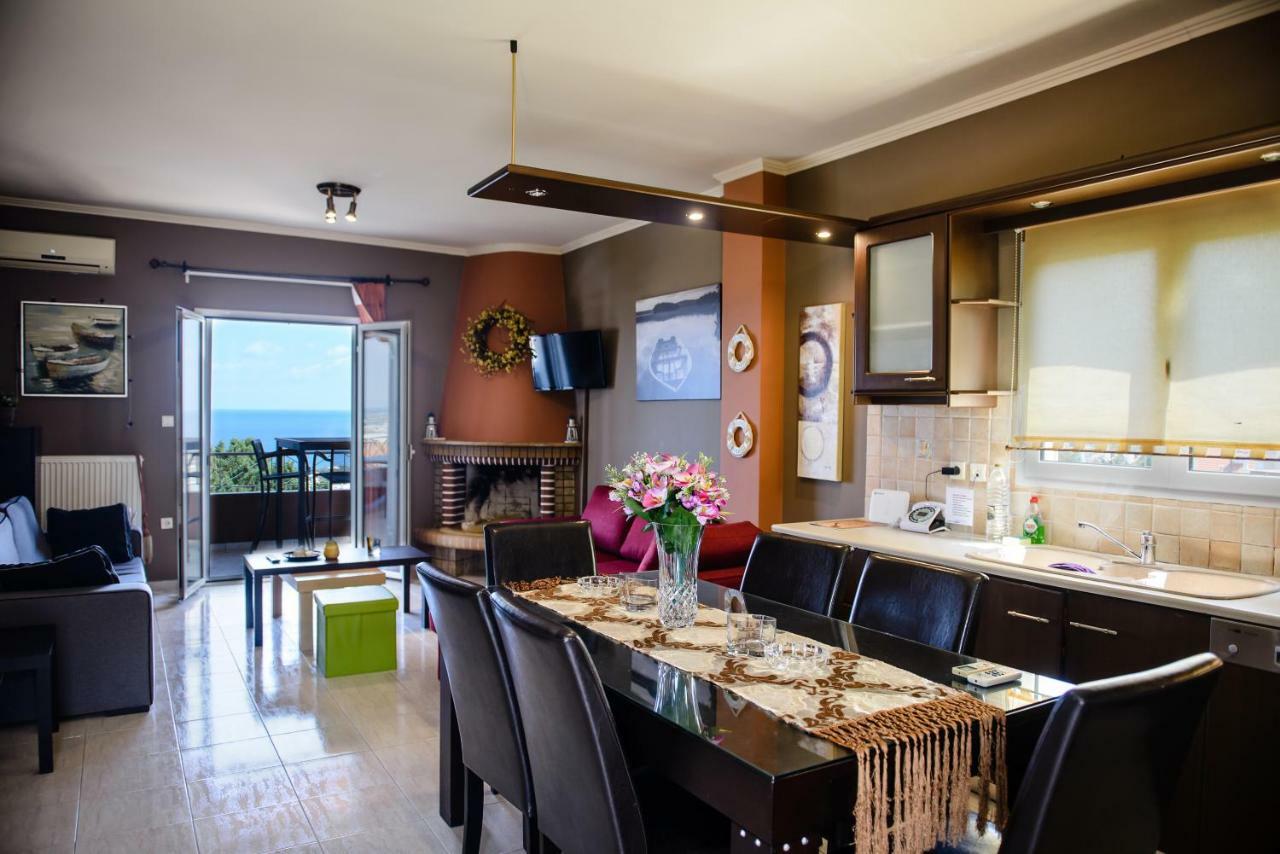 Peris Panoramic Villa Near Athens Airport Paralia  Exterior foto