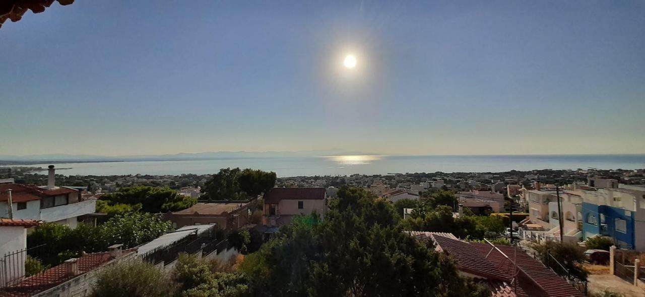 Peris Panoramic Villa Near Athens Airport Paralia  Exterior foto